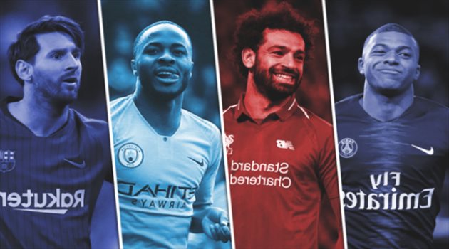 صلاح وسترلينج يتفوقان على ميسي.. تعرف على قائمة أغلى 20 لاعب في العالم