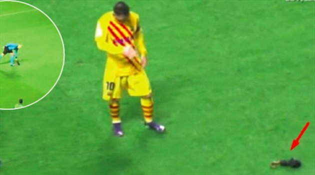 ميسي يتسبب في عقوبة كوميدية ضد أتلتيكو مدريد