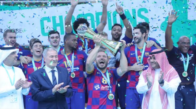 سوبر جلوب| برشلونة بطل العالم والوحدة رابع البطولة ومضر الثامن