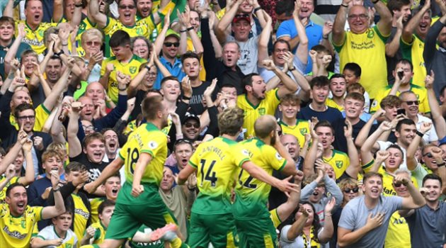 قنبلة نوريتش يدخل التاريخ بتصدر ترتيب هدافي البريميرليج بعد جولتين