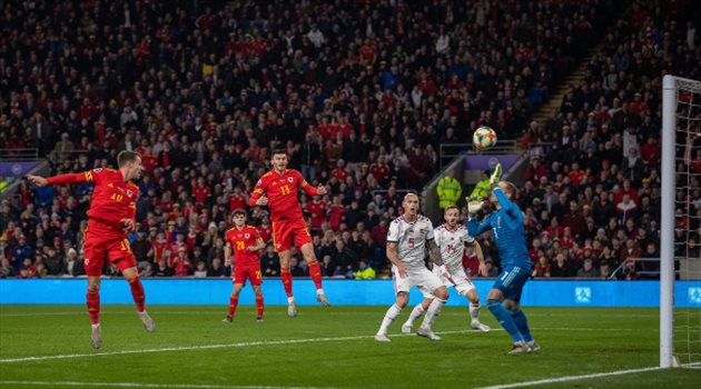 ويلز تتأهل لأمم أوروبا للمرة الثانية تواليا بفضل ثنائية رامزي في المجر