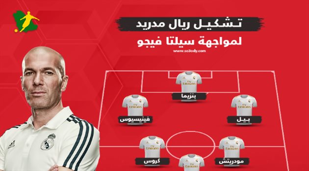 مفاجأة غير متوقعة.. جاريث بيل يقود ريال مدريد أمام سيلتا فيجو بالدوري الإسباني