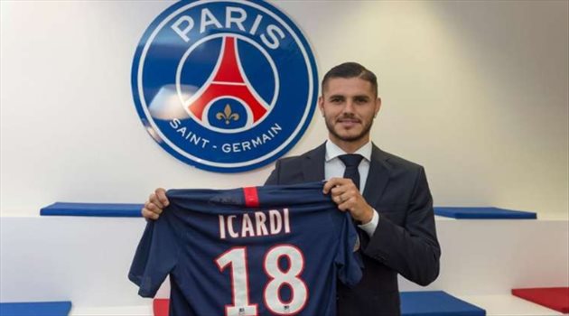  إيكاردي ينتقم من إنتر ميلان ببطولات باريس سان جيرمان