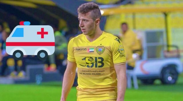 الإصابة تنهي موسم رونالدو مع الوصل الإماراتي
