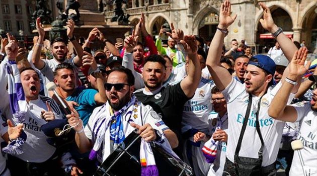 فيديو| جماهير ريال مدريد تعتدي على مشجع لبرشلونة في أمريكا !