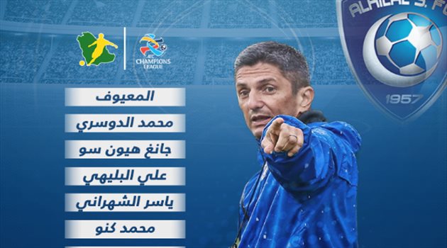 أبطال آسيا| تشكيل "مثالي" للهلال أمام الأهلي
