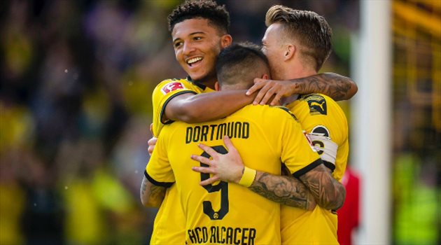 الدوري الألماني| دورتموند يبدع ويمتع على حساب ليفركوزن بثلاثي الرعب