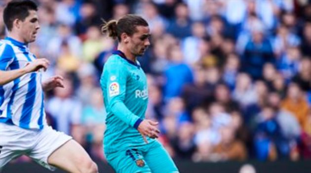 جريزمان متحسر على ضياع الفوز أمام سوسيداد قبل الكلاسيكو