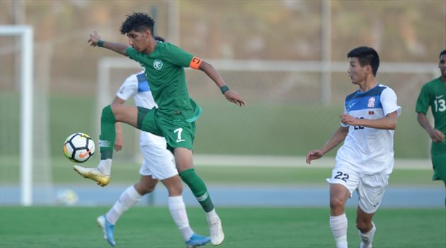 "أخضر 19" يختتم معسكر جدة بثنائية في قيرغيزستان