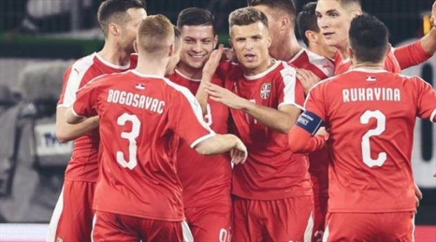 فيديو| لاعب ريال مدريد الجديد يسجل هدف رائع مع صربيا