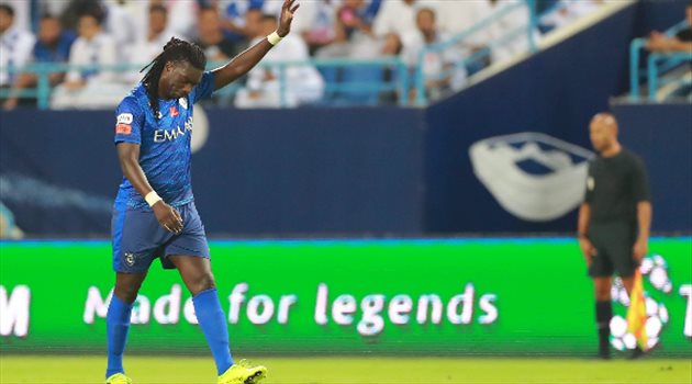 بافيتمبي جوميز رجل مباراة الهلال وضمك