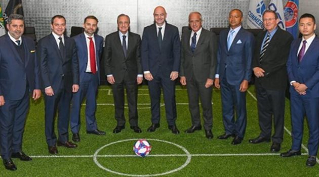 رسميا.. اتفاق تاريخي بتأسيس أول اتحاد عالمي للأندية.. وبيريز أول رئيس
