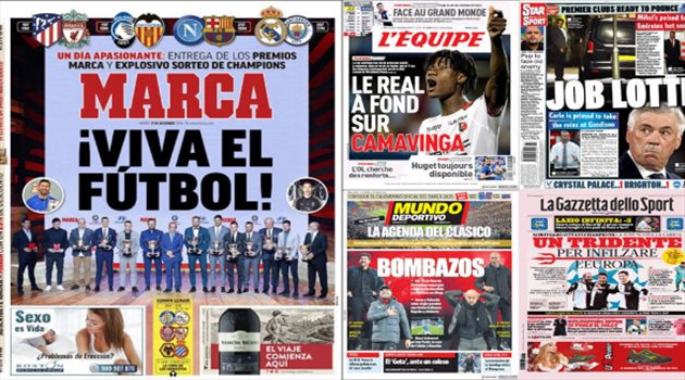 فيديو| صحف العالم اليوم الجمعة.. ريال مدريد يكشف اليد الخفية في الكلاسيكو وميسي لبرشلونة مدى الحياة