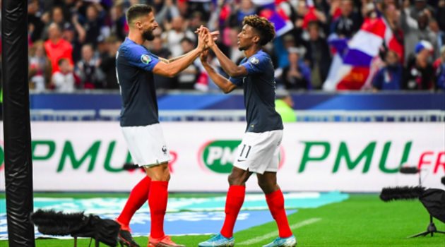 تصفيات يورو 2020| فرنسا تكتسح ألبانيا.. وجريزمان يخطئ من نقطة الجزاء