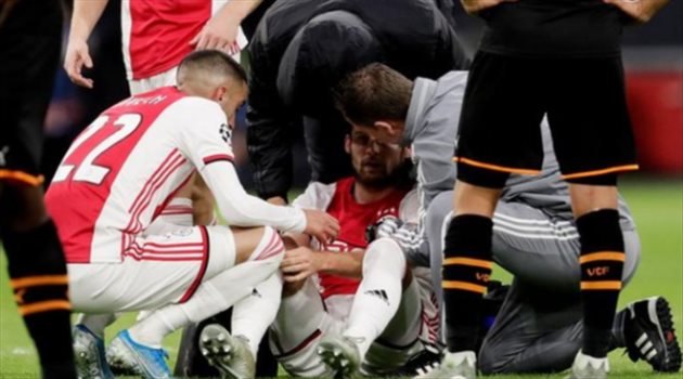 بعد إعلان مرضه.. مدافع أياكس يجري جراحة ناجحة في القلب