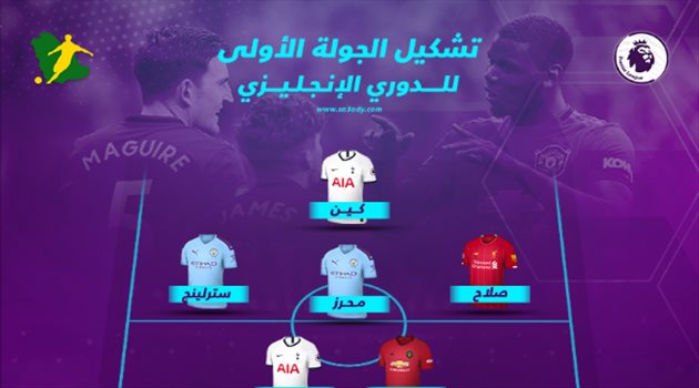 البريميرليج| تشكيل الجولة 1.. تواجد عربي "فاخر" وسط سيطرة لنجوم اليونايتد