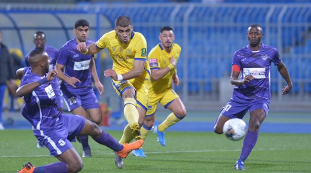  حمد الله يصنع التاريخ في مباراة النصر والفتح