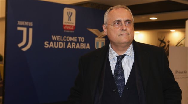 رئيس لاتسيو بعد سوبر "محيط الرعب" : أثبتنا أن الأحلام يمكن أن تتحقق