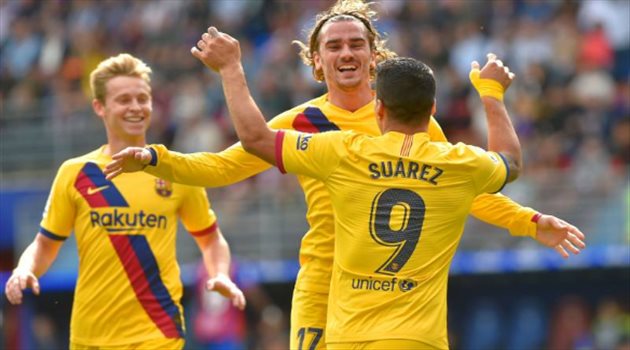 تصريح مثير| جريزمان في برشلونة: شمعة تحترق من أجل ميسي وسواريز