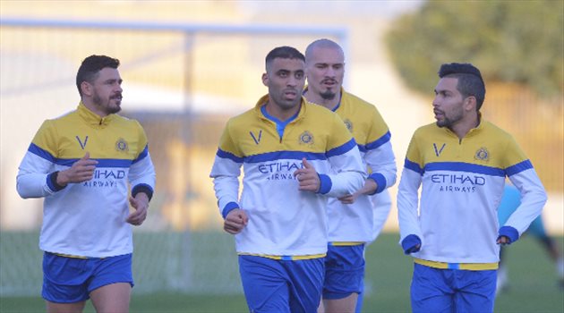 النصر يدشن تدريباته استعدادا لمواجهة التعاون في كأس السوبر السعودي