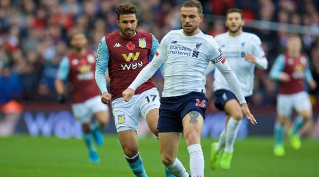 في الوقت القاتل.. ماني يخطف الفوز أمام أستون فيلا بالدوري الإنجليزي