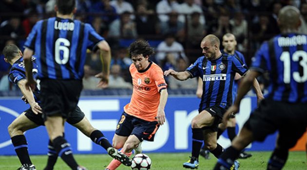 ماذا يفعل ميسي حين يواجه إنتر ميلان في دوري أبطال أوروبا؟ أرقام سلبية وهزيمة تاريخية