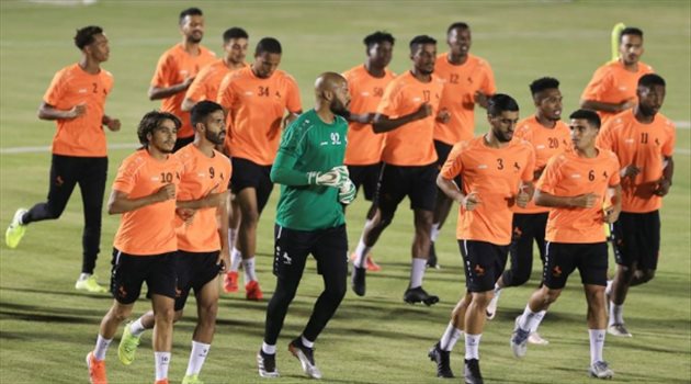 الاتفاق يحتفل بعودة مبولحي بعد تتويجه بطلا لإفريقيا