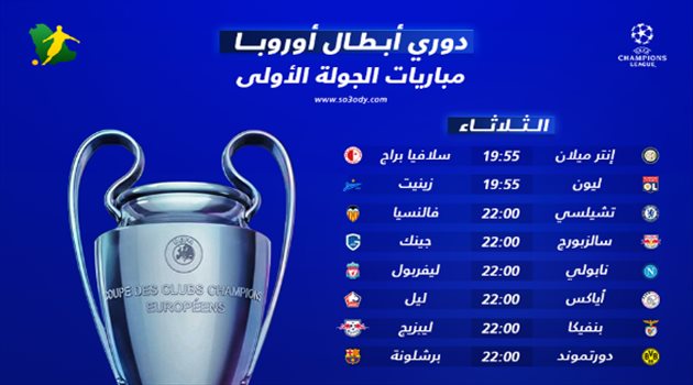 عودة الحياة لدوري أبطال أوروبا بمواجهات نارية مشتعلة