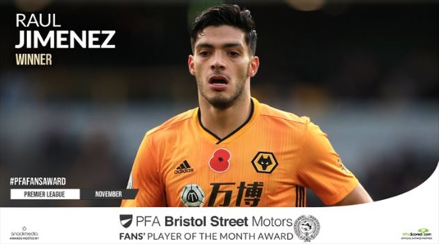 متفوقا على ماني وفاردي.. نجم وولفرهامبتون يفوز بجائزة لاعب الشهر في البريميرليج