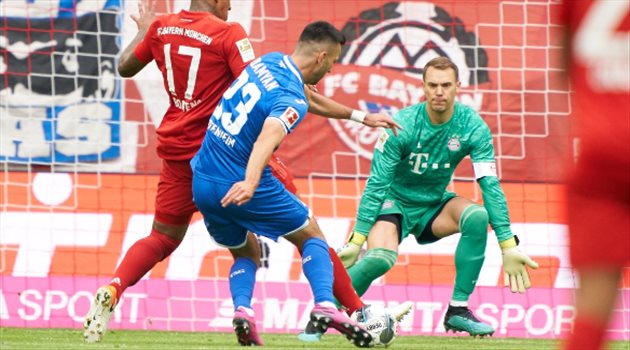 الدوري الألماني| سقوط مفاجئ لبايرن "المنتشي" أمام هوفنهايم.. ودورتموند يفشل في الاستغلال