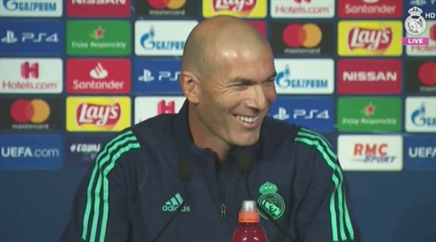 زيدان يزف مفاجأة سعيدة لجماهير ريال مدريد قبل مواجهة باريس بدوري الأبطال