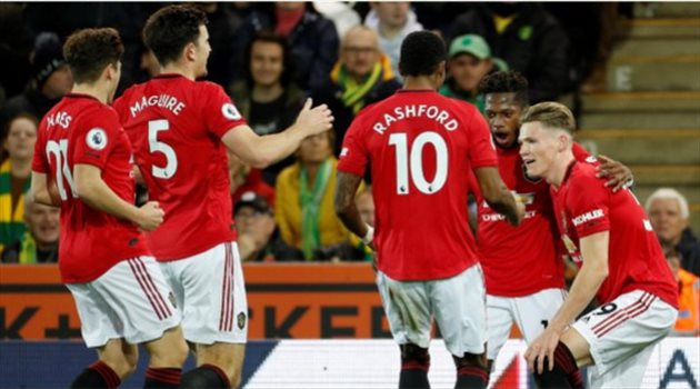 ثلاثي ناري في هجوم مانشستر يونايتد أمام بارتيزان