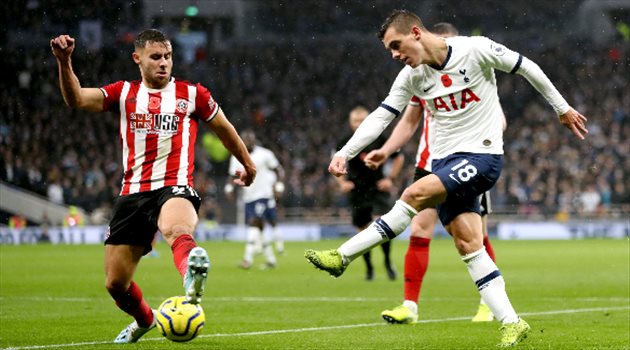 توتنهام وشيفيلد بوكيتينو على المحك.. توتنهام يسقط في فخ شيفيلد يونايتد بالدوري الإنجليزي