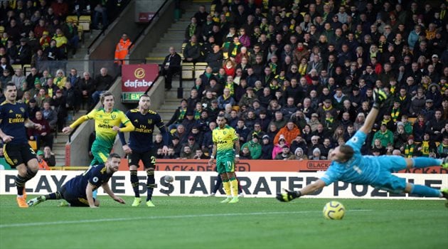  أرسنال يواصل السقوط بالتعادل مع نوريتش سيتي بالدوري الإنجليزي