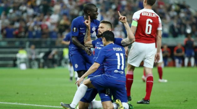 فيديو| جيرو ينفرد بصدراة هدافي الدوري الأوروبي ويفتتح التسجيل لتشيلسي