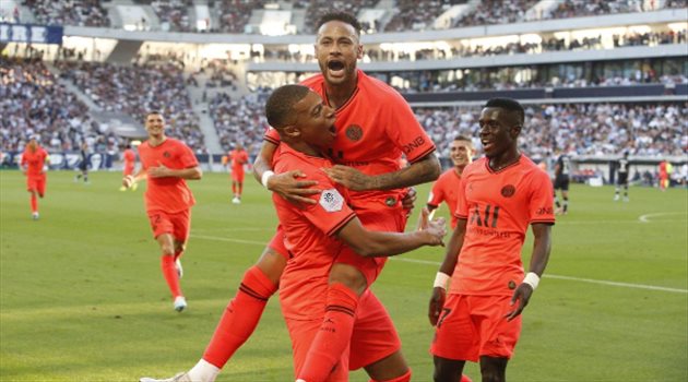 فيديو| هدف جديد من نيمار يمنح باريس الفوز على بوردو.. وعودة مبابي تنعش توخيل