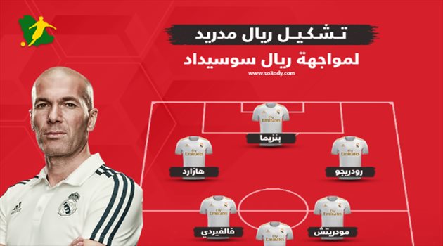 تغييرات مهمة في تشكيل ريال مدريد لمواجهة سوسيداد في الليجا
