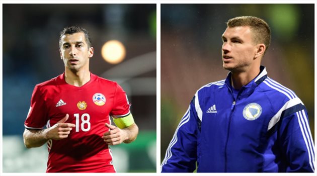 نجوم روما تتألق في مهرجان أهداف أرمينيا والبوسنة