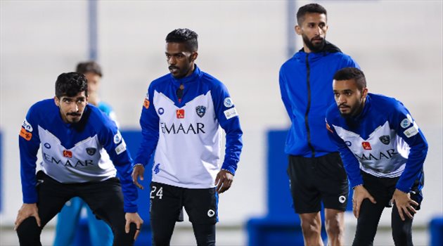كأس الملك| الهلال يختتم استعداداته للفيصلي ويطير إلى المجمعة