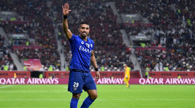 متفوقا على نجمي ليفربول ومانشستر سيتي.. سالم الدوسري يحصد جائزة أفضل لاعب عربي