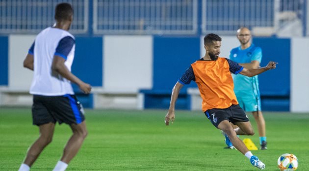 تأهيل البريك وعودة الفرج لمران الهلال قبل "الإياب" أمام الأهلي