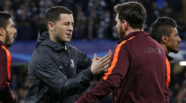 هازارد يعادي جماهير ريال مدريد مبكرا بتصريحات مثيرة عن ميسي