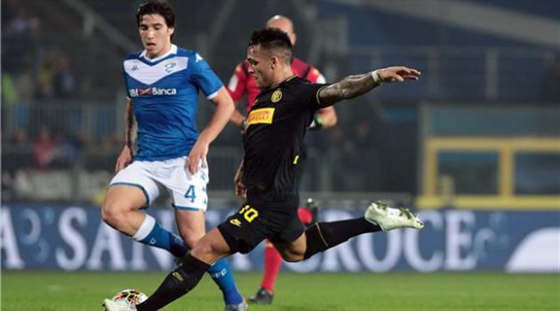 إنتر ميلان يعود لصدارة الدوري الإيطالي بفوز صعب على بريشيا