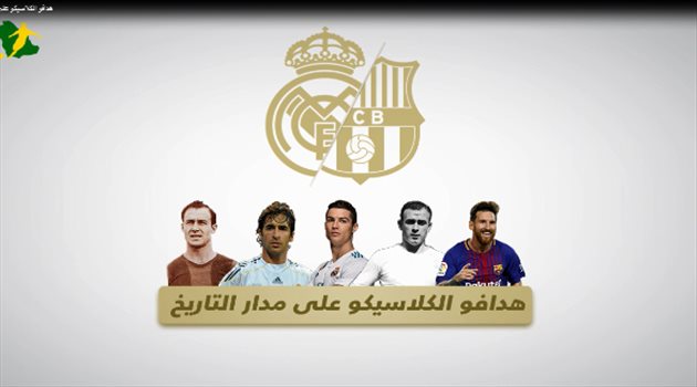 ترتيب الهدافين في كلاسيكو إسبانيا.. "ميسي يتصدر وريال مدريد يكتسح ورونالدو في الصورة"