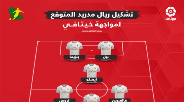 راموس يغيب وإيسكو على حساب البرازيليين.. تشكيل ريال مدريد المتوقع لمواجهة خيتافي