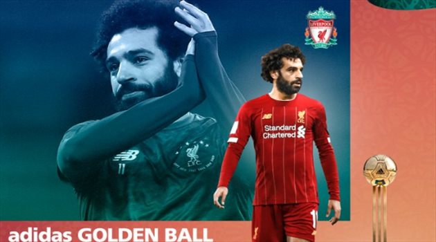 محمد صلاح يحصل على جائزة أفضل لاعب في كأس العالم للأندية