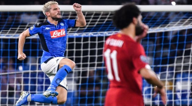 فيديو| ليفربول يسقط أمام نابولي في معقل سان باولي بثنائية بدوري الأبطال