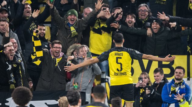 ريمونتادا مغربية تقود دورتموند لتحطيم دفاعات إنتر بثلاثية بدوري الأبطال