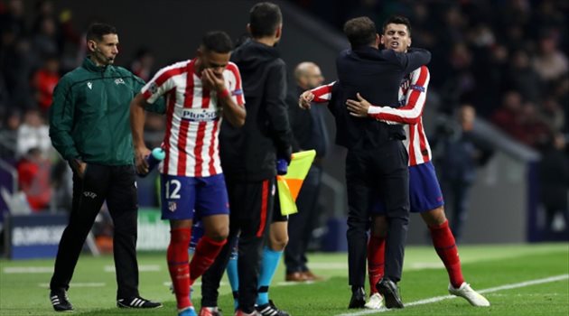 أتلتيكو مدريد يفوز بصعوبة على بايرن ليفركوزن بدوري الأبطال