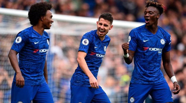 أرقام مميزة لتشيلسي وجورجينيو.. وهاري كين يواصل تفوقه على ساوثهامبتون